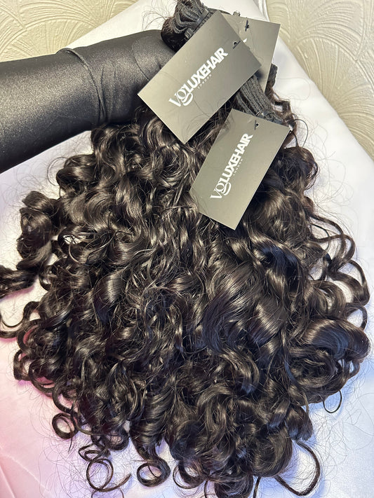 Princess Curly Bundles (100g) - Virgin Hair